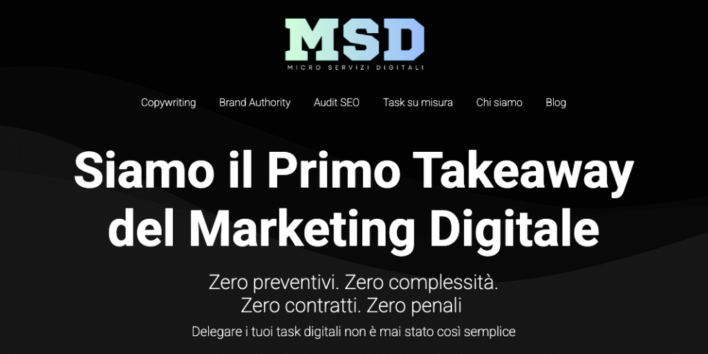 nasce MSD micro servizi digitali