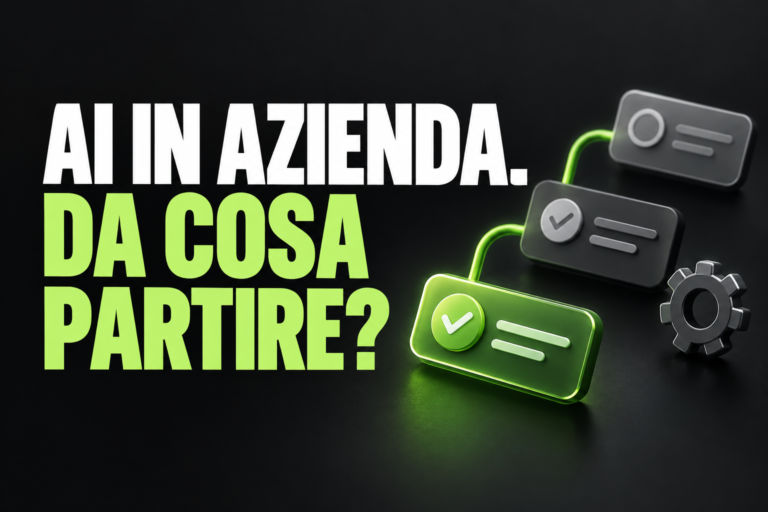 AI in azienda: cosa automatizzare prima?