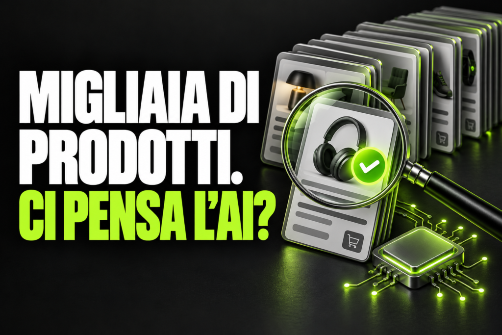 Posso aggiornare migliaia di schede prodotto con l’AI?