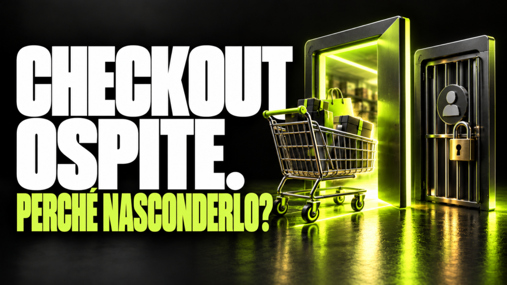 Checkout ospite: acquistare senza creare un account