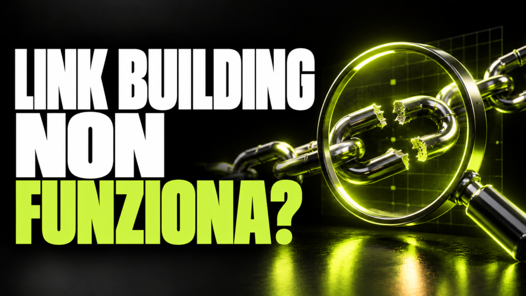 La link building non funziona: cosa controllare